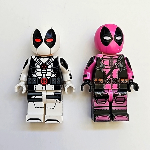 Lot of 7 Deadpool Lego Compatible Minifigs Minifigures - Picture 8 of 10